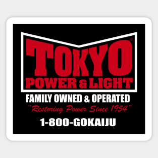 TOKYO POWER & LIGHT PARODY - 2.0 Sticker